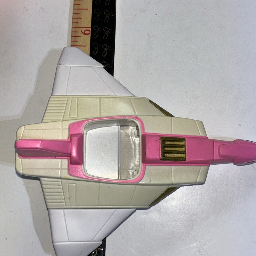 Power Rangers 1995 Mighty Morphin Power Rangers Kimberly Pink Ranger jet - Picture 10 of 11